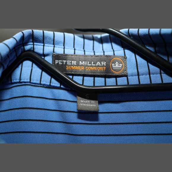 Peter Millar Drum Performance Jersey Polo Size S - Picture 3 of 3